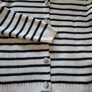 Chaqueta marinera rayas negras sin estrenar - S/M