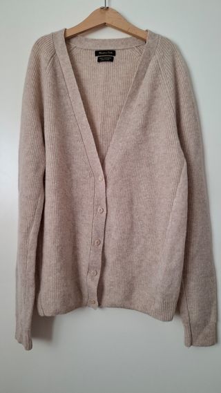 Chaqueta Massimo Dutti beige