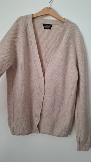 Chaqueta Massimo Dutti beige