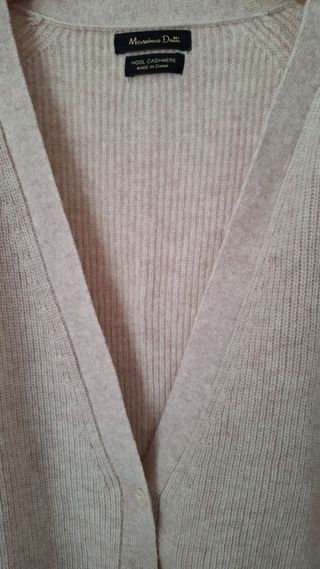 Chaqueta Massimo Dutti beige