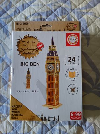 Puzzle 3D Big Ben.