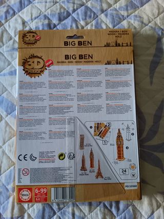 Puzzle 3D Big Ben.