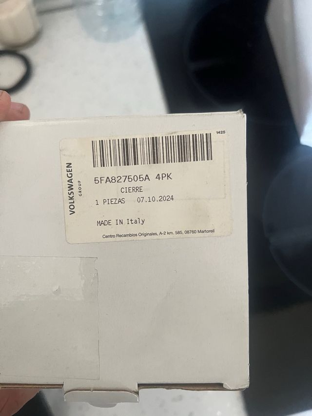 Cerradura VW 5FA827505A 4PK
