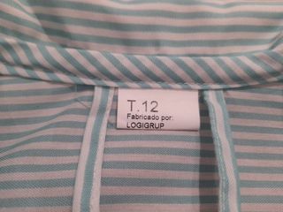 Bata escolar nueva Talla 12