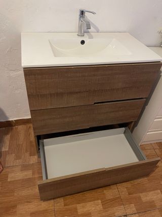 Mueble lavabo baño - 80cm largo 50 cm de ancho 