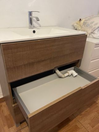 Mueble lavabo baño - 80cm largo 50 cm de ancho 