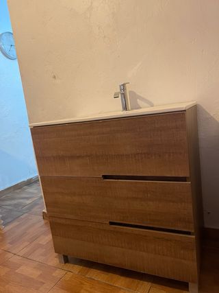Mueble lavabo baño - 80cm largo 50 cm de ancho 
