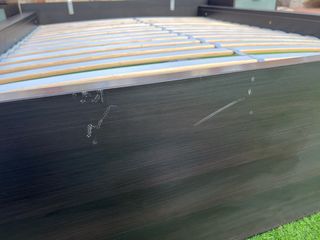 Cama matrimonio Ikea MALM + mesitas