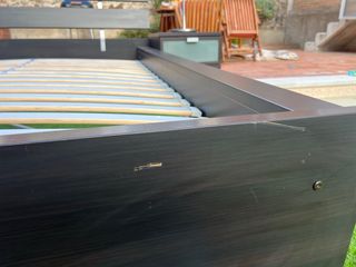Cama matrimonio Ikea MALM + mesitas
