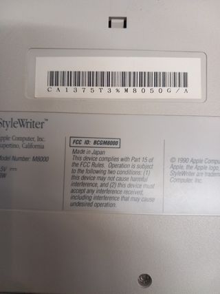 Stampante Apple StyleWriter II (m8000)