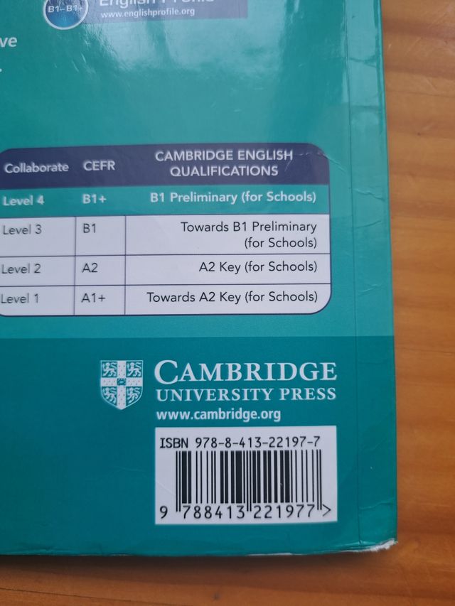 Stundent's book de Cambrigde