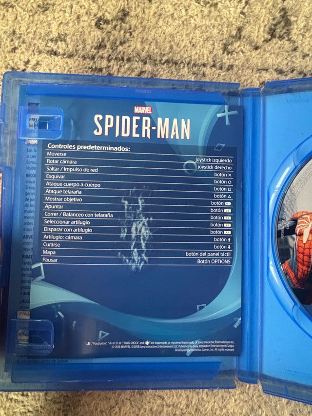 Spider-Man PS4 (PlayStation 4)