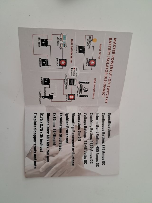 Interruptor batería