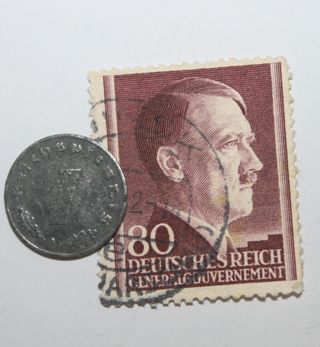 Sello y Moneda Nazi, ORIGINAL Tercer reich