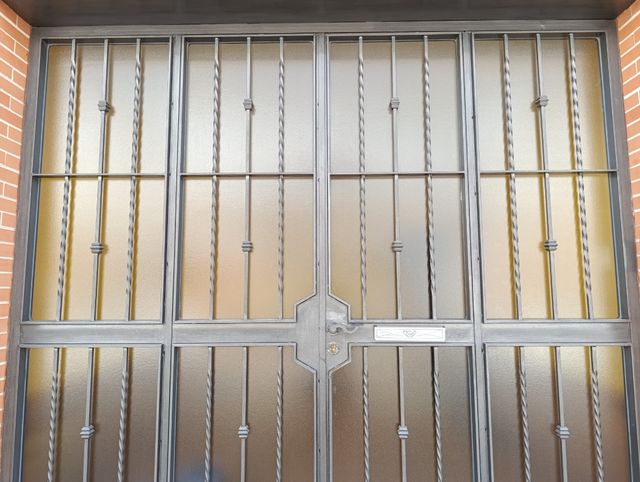 Puerta hierro forja - Reja