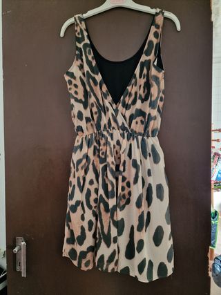 Vestido leopardo