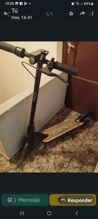 Patin electrico Zeeclo:es o para reparar o piezas
