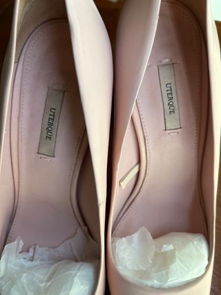 Salones rosa Uterqüe -talla 40