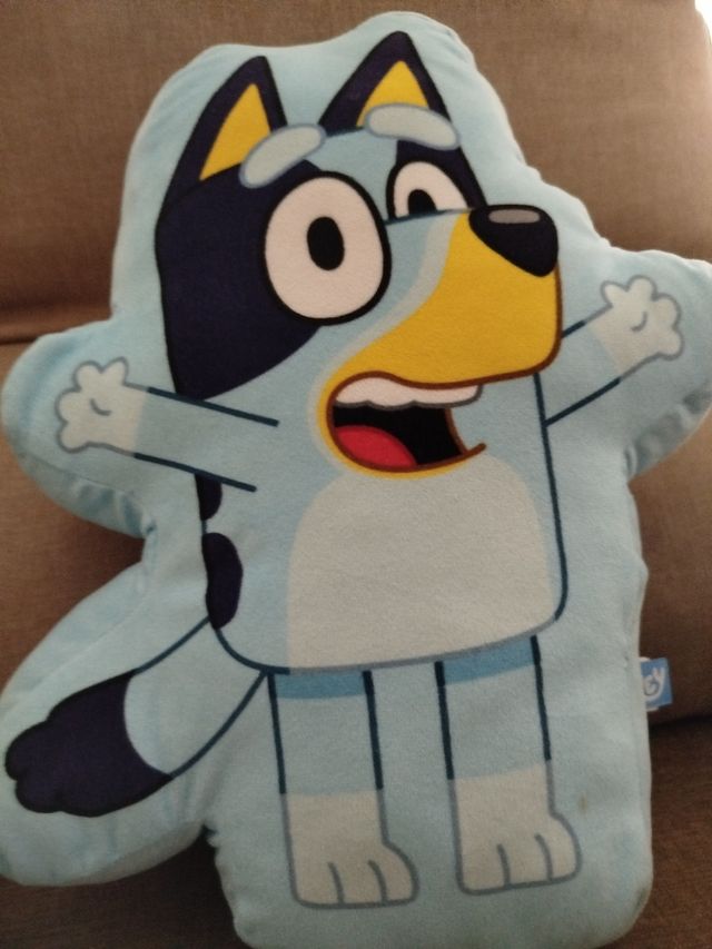 Almohada Bluey - Perro Azul 35 cm
