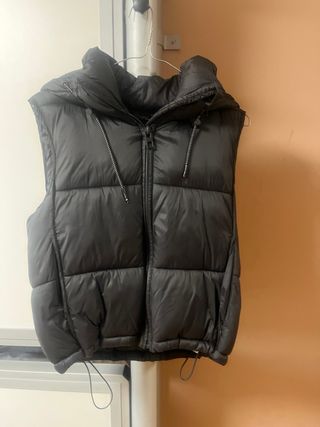 Chaleco acolchado Zara negro