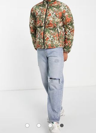 Chaqueta Levis acolchada multicolor