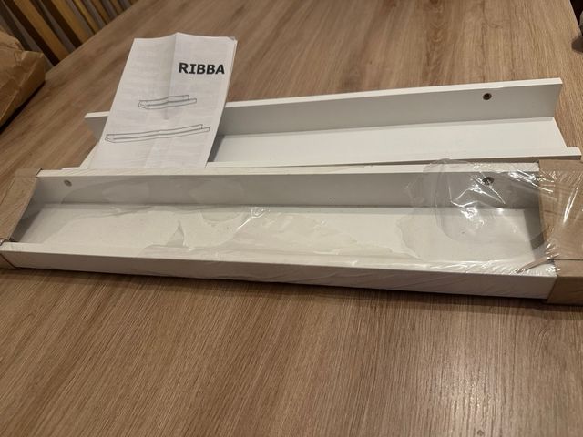 Estantes RIBBA Ikea blancos
