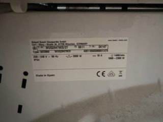 Lavadora BOSCH EcoSilence Serie 6 8kg
