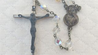 Set di 4 rosari antichi, ottima qualità