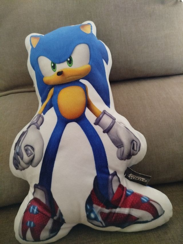 Almohada Sonic - Cojín Suave 35 cm