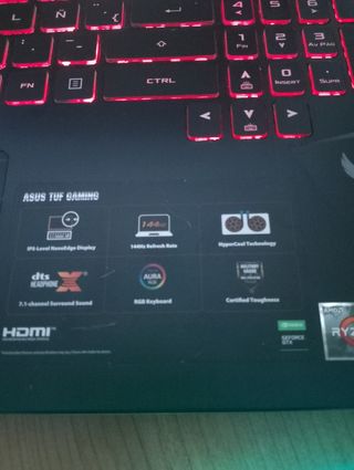 Portátil Asus TUF Gaming + Pack Gaming