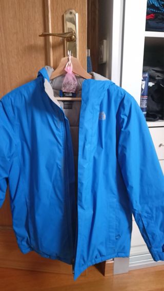 Cazadora North Face niño XL azul