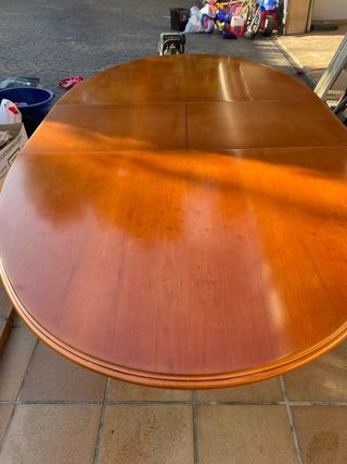 Mesa ovalada madera - Comedor