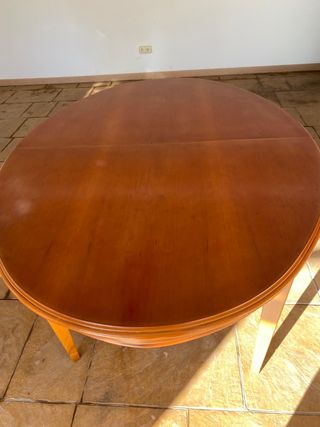 Mesa ovalada madera - Comedor