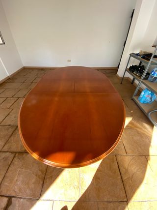 Mesa ovalada madera - Comedor