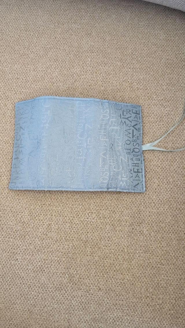 Joyero azul enrollable