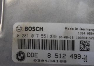 Bmw 4950223 851249901 centralita motor uce serie 1
