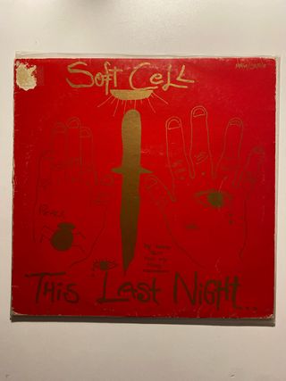 Soft Cell - This Last Night, vinile