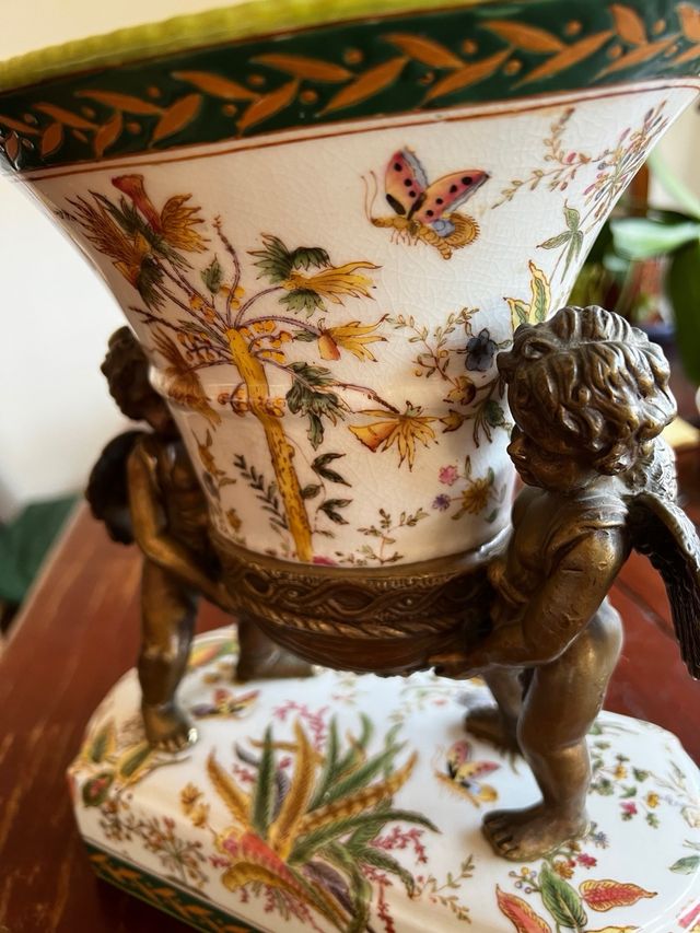 Jarrón Chino Wong Lee 1895-