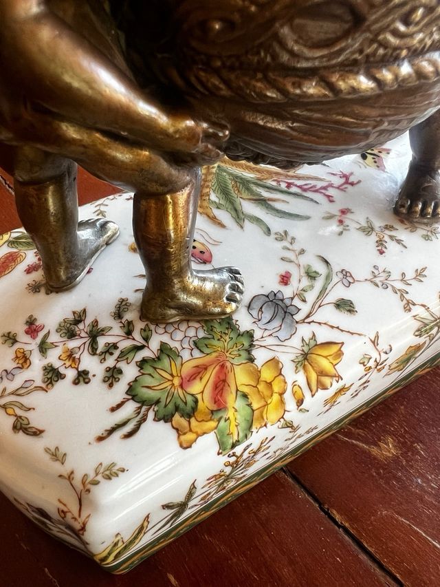 Jarrón Chino Wong Lee 1895-