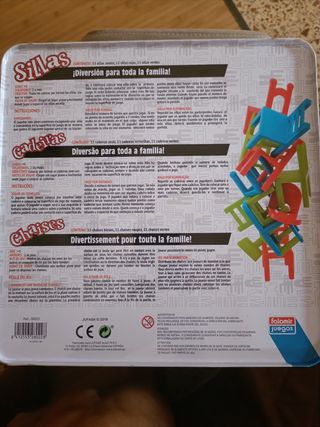 Juego de mesa Sillas falomir
