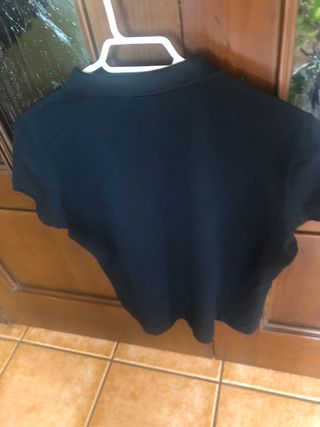 Polo Lacoste mujer - Negro