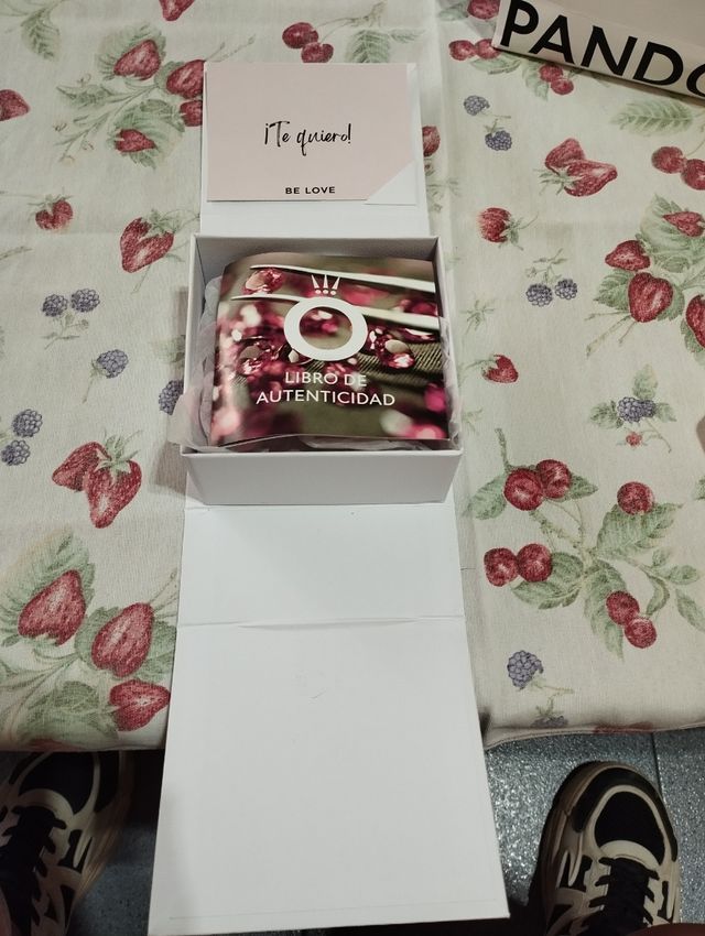 Anillo Pandora plata