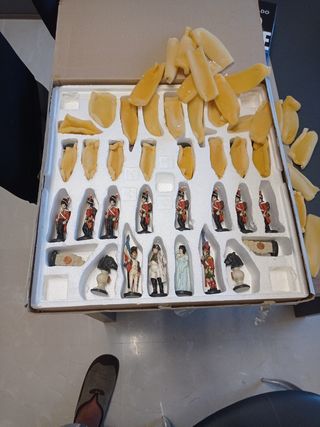 Ajedrez Vintage temática Battle Waterlo