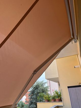 Tenda sole beige - Braccio estensibile
