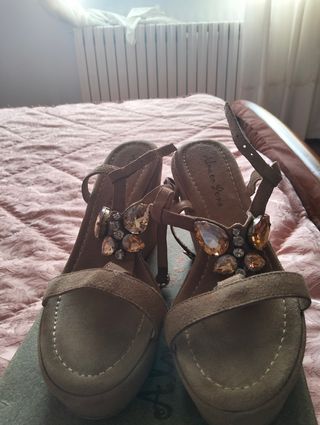 Sandali beige Alma en Pena n. 37
