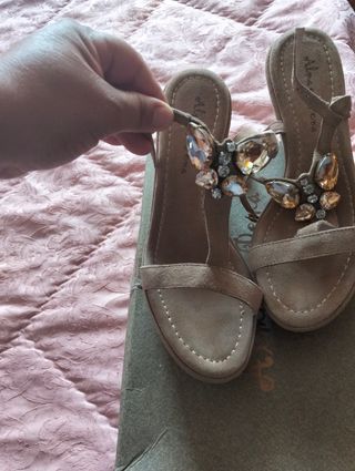 Sandali beige Alma en Pena n. 37