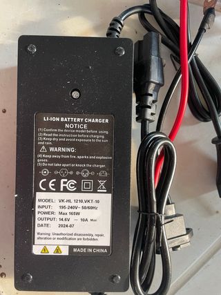 Cargador para baterias lifepo4