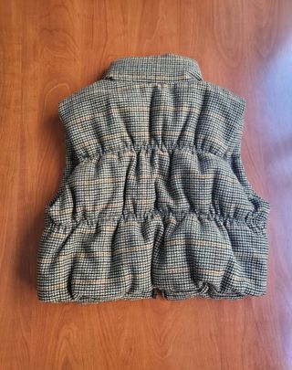 Chaleco abrigo marrón XS H&M 