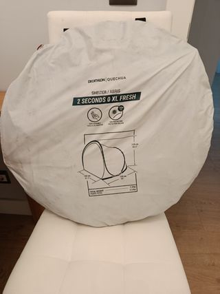 Quechua 2 Seconds 0 XL Fresh. Usada 3 veces.