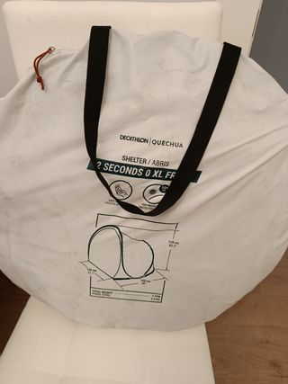 Quechua 2 Seconds 0 XL Fresh. Usada 3 veces.